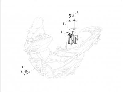 Αυτόματοι διακόπτες - Μπαταρία - Κόρνα